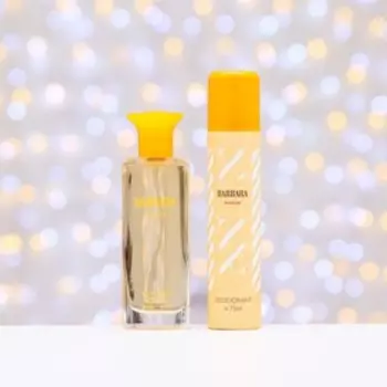 Подарочный набор женский BARBARA WOMAN, туалетная вода 50 мл, дезодорант 75 мл