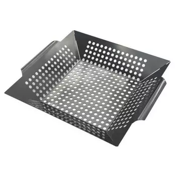 Поддон для гриля с антипригарным покрытием, 345х303 мм, глубина 5,8 см, антипригарная