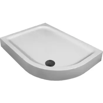 Поддон душевой GROSSMAN для GR-2120L/4120L, 120х80х15 см, акриловый, левый, полукруглый