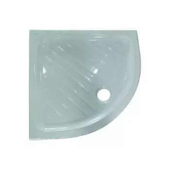 Поддон душевой Vidima Fresh W833561, 90 х 90 см, керамический, рифленый, белый