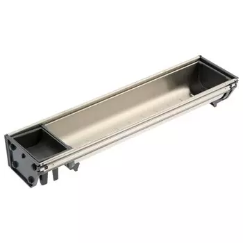 Поддон из нержавеющей стали CAPPIO, 103х422 мм