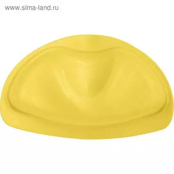Подголовник для ванны, цвет желтый