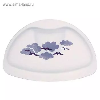 Подголовник для ванны Helgoland голубой