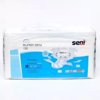 Подгузники для взрослых Seni Super Small №1, 30 шт