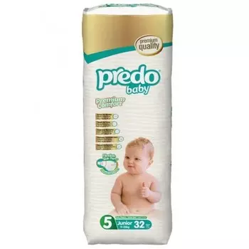 Подгузники Predo Baby Premium Comfort, размер 5, 11-25 кг, 32 шт