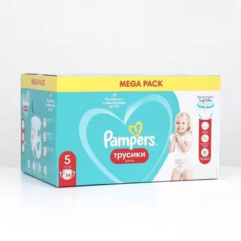 Подгузники-трусики Pampers Pants, размер 5, 96 шт.