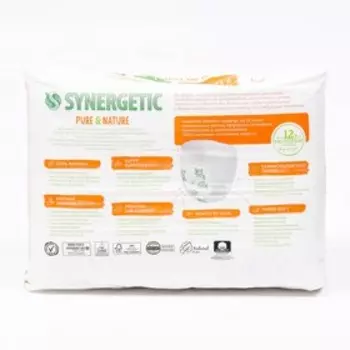 Подгузники-трусики Synergetic Pure Nature дышащие ультратонкие, размер 4 MAXI, 44 шт
