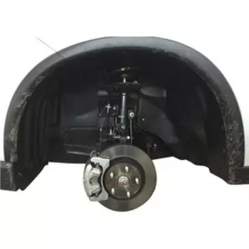 Подкрылок передний левый Rival для Mitsubishi Outlander III 2012-2018 2018-н.в., пластик, с крепежом, 44002005