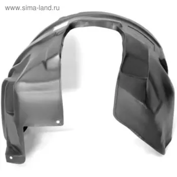 Подкрылок передний правый Rival для Mitsubishi Outlander III 2012-2018 2018-н.в., пластик, с крепежом, 44002006