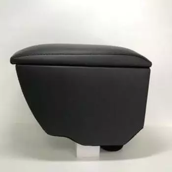 Подлокотник Hyundai Solaris (2017-) в подстаканник, кожаный