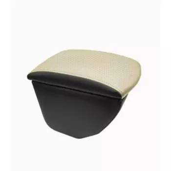 Подлокотник Skoda Roomster 2007-, экокожа, черно-бежевый
