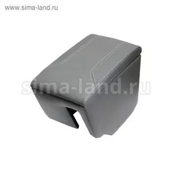 Подлокотник "Варта", экокожа, HYUNDAI SOLARIS, серый