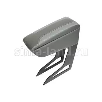 Подлокотник "Варта", экокожа, RENAULT DUSTER, серый