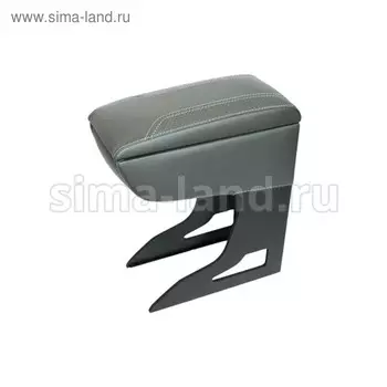 Подлокотник "Варта", экокожа, RENAULT LOGAN-2014, серый