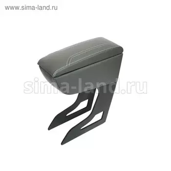 Подлокотник "Варта", экокожа, RENAULT LOGAN, серый