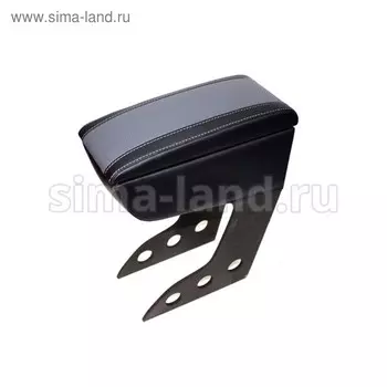 Подлокотник "Варта", экокожа, ВАЗ 2110, серый