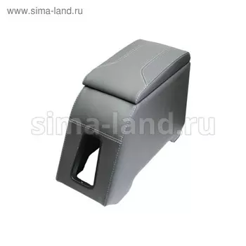 Подлокотник "Варта", экокожа, VOLKSWAGEN POLO, серый