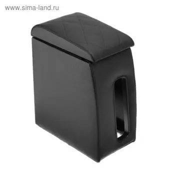 Подлокотник ВАЗ Нива EURO, экокожа, черный, ромб