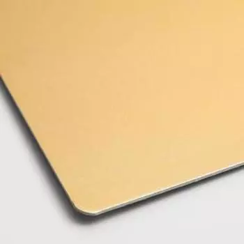 Подложка усиленная 60 х 40 см, золото, 2,5 мм