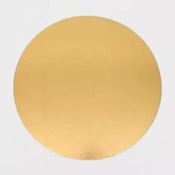 Подложка золото-серебро, 24 см, 0,8 мм