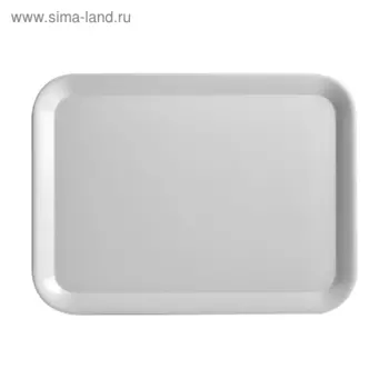 Поднос 43.532.5 см, серый