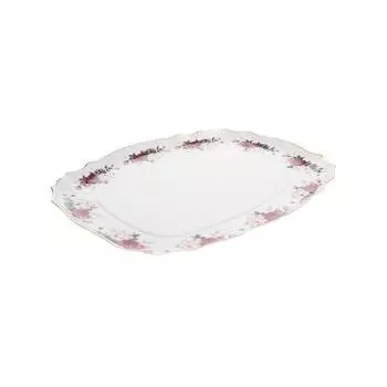 Поднос Bernadotte, декор «Английская роза, отводка золото», 40 см