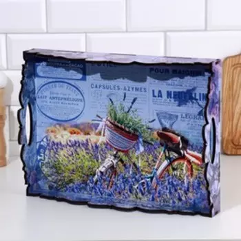 Поднос большой "Прованс",38х28х7 см