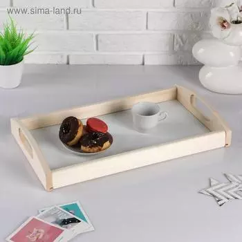 Поднос деревянный "Дачный", МАССИВ, 25456,5 см