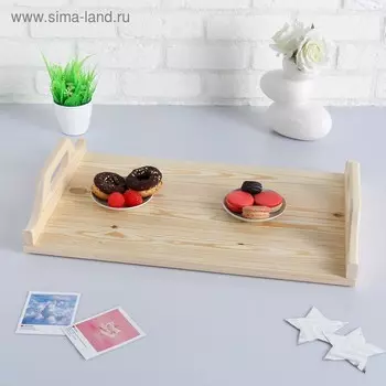 Поднос деревянный "Дачный", МАССИВ, 376011 см