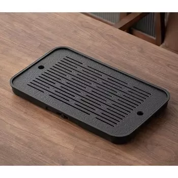 Чабань для чайной церемонии ДЖЕКИЧАЙ, 43.526.53.5 см, керамика, чёрный