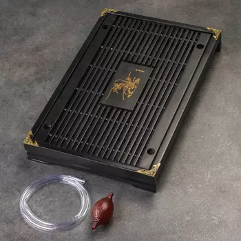 Чабань для чайной церемонии ДЖЕКИЧАЙ, 4328.55 см, японский дуб, чёрный