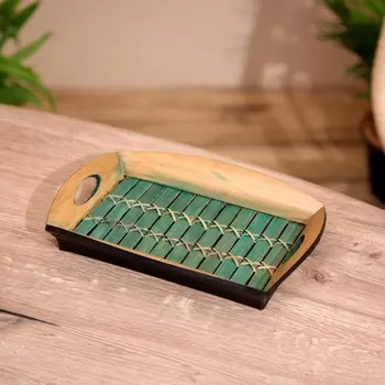 Поднос из бамбука, 25184 см