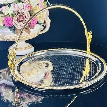 Поднос круглый Lenardi, 34 см