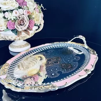 Поднос овальный Lenardi, длина 50 см