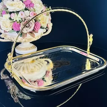 Поднос прямоугольный Lenardi, длина 32.5 см