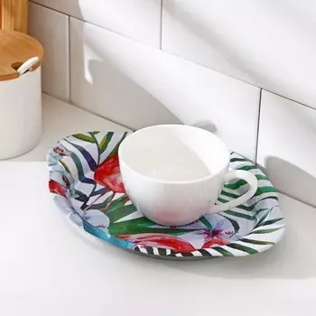 Поднос «Тропики», 2216.5 см, жесть, разноцветный