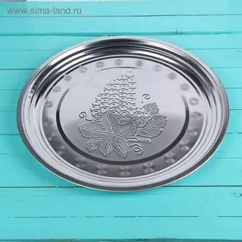 Поднос из нержавеющей стали «Виноградная лоза», 362,5 см