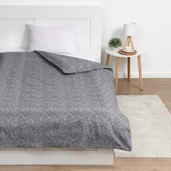 Пододеяльник 1,5 сп Экономь и Я "Вдохновение" цвет серый, 147х210±3, 100% хлопок, бязь 120 гр/м