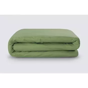 Пододеяльник 2 сп, размер 175x215 см, цвет зелёный
