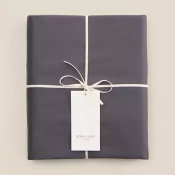 Пододеяльник 300ТС SL Home Graphite 200220 см, сатин, 100% хлопок