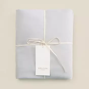Пододеяльник 300ТС SL Home Percale 200220 см, серый, 100% хлопок