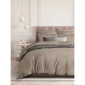 Пододеяльник Cappuccino, размер 175х215 см, цвет коричневый