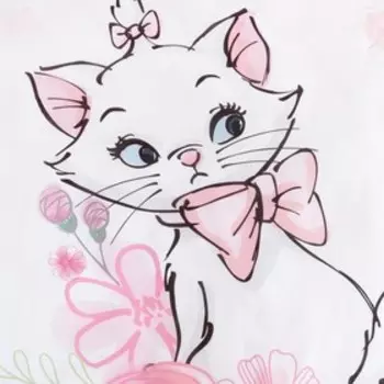 Пододеяльник детский "Merci", Коты Аристократы, 143х215 см, 100 % хлопок, поплин