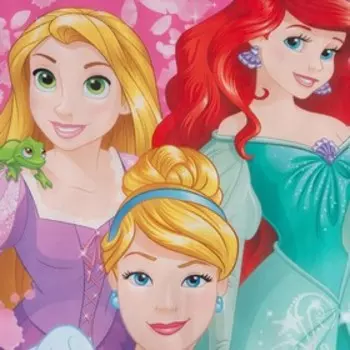 Пододеяльник детский «Принцессы», 143х215 см, 100 % хлопок, поплин