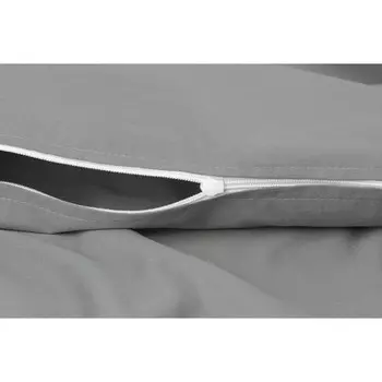 Пододеяльник евро «Моноспейс», размер 200х220 см, цвет антрацит