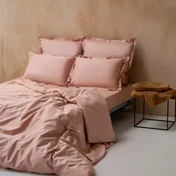 Пододеяльник «Ферги», размер 175х215 см, цвет бежево-розовый