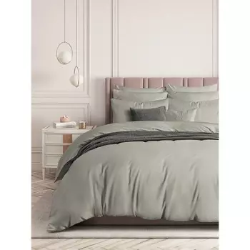 Пододеяльник Gray, размер 143х215 см, цвет серый