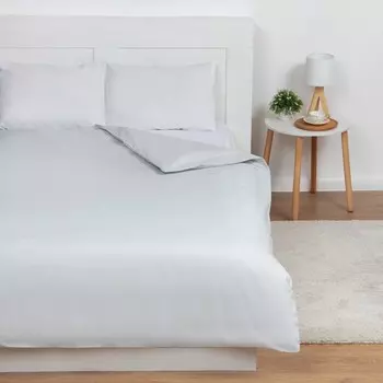 Пододеяльник Этель 145*215, цв.серый, 100% хлопок, поплин125г/м2