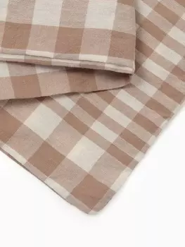 Пододеяльник Этель Beige cage 150*220 100% жатый хлопок 140 г/м2