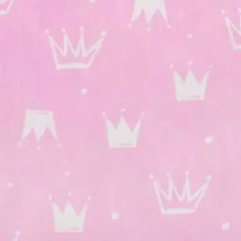 Пододеяльник "LoveLife" Розовые короны, 112х147 см, 100% хлопок, сатин